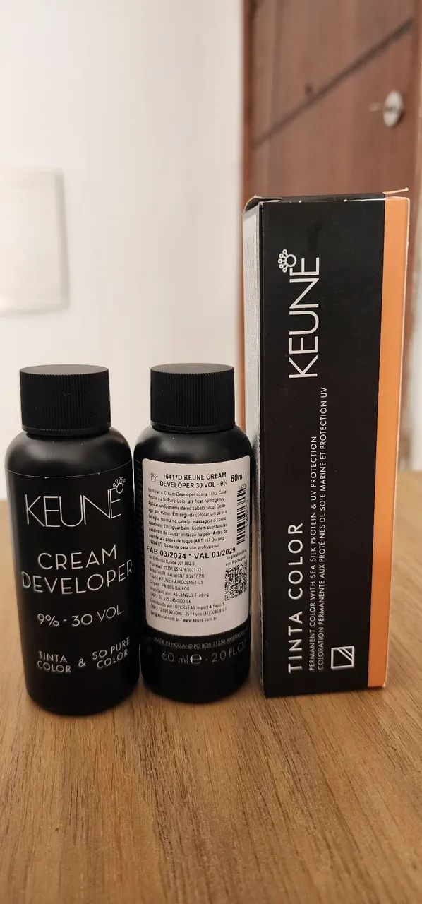 Tinta 8.4 + Ox 30vol - KEUNE  - Foto 2