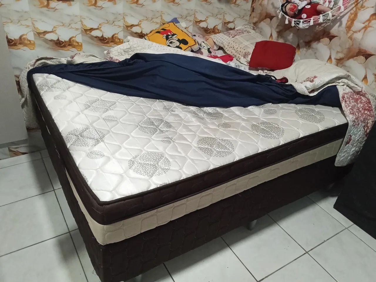 Cama de casal com molas ensacadas - Foto 2