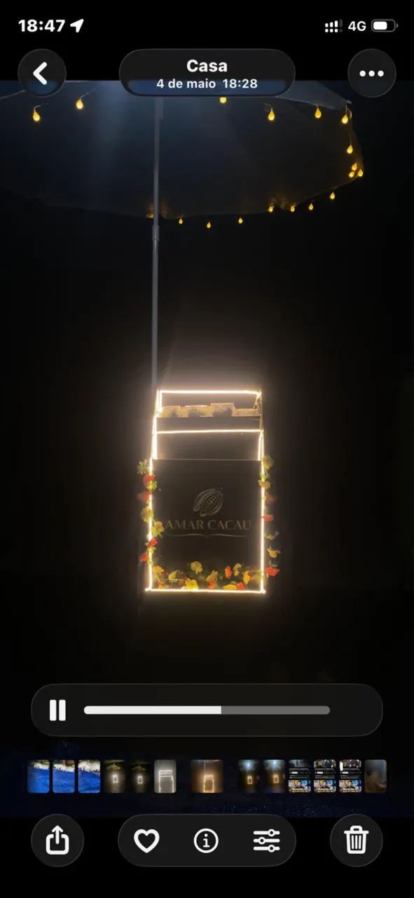carrinho gourmet artesanal 
