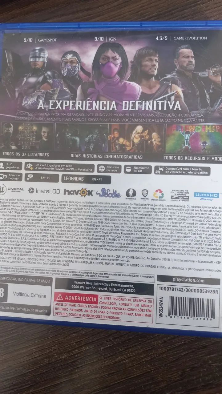 Jogo de play 5 original  - Foto 4