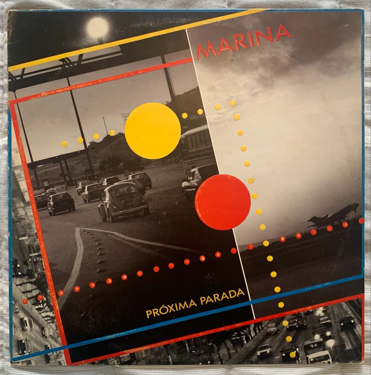 LP Marina Lima - Próxima Parada - 1989 - Philips - Vinil Original