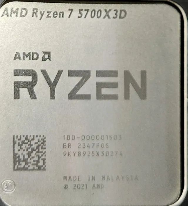 Ryzen 7 5700X3D NOTAFISCAL E CAIXA nunca usado  - Foto 2