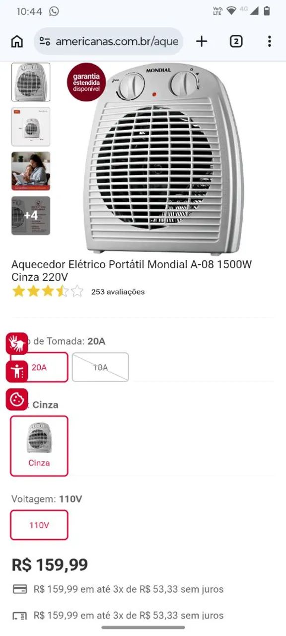 Oportunidade ventilador e aquecedor  - Foto 4