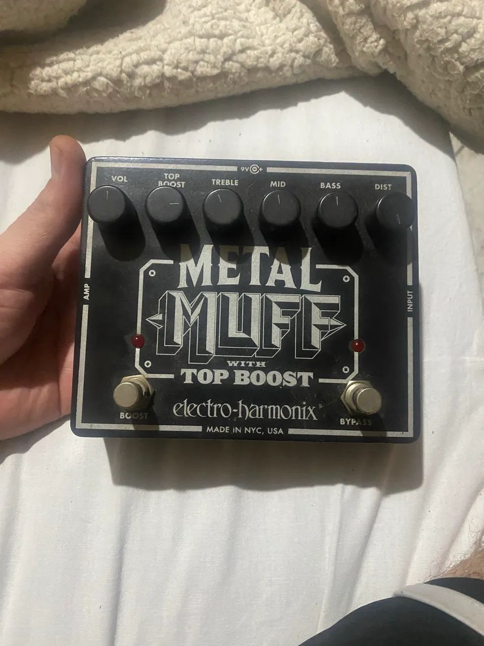 Electro Harmonix Metal Muff TOP Booster - Instrumentos musicais