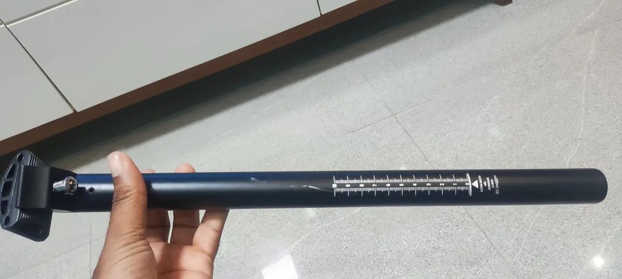 Canote de selim alumínio 40cm 