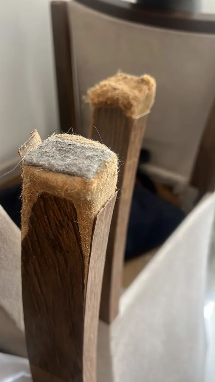 Vendo Mesa de Vidro com 6 Cadeiras  - Foto 4