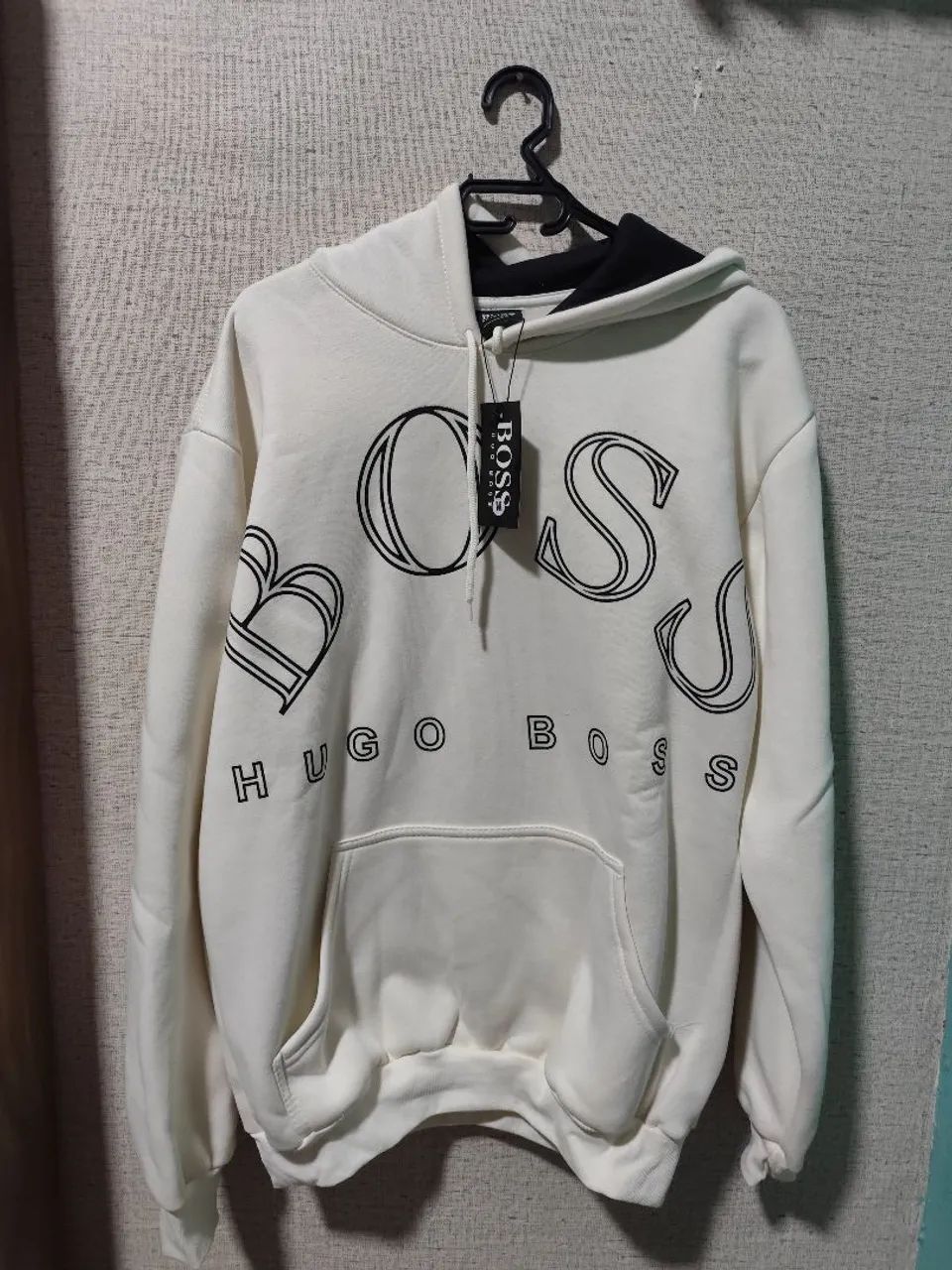 Moletom Canguru Hugo Boss