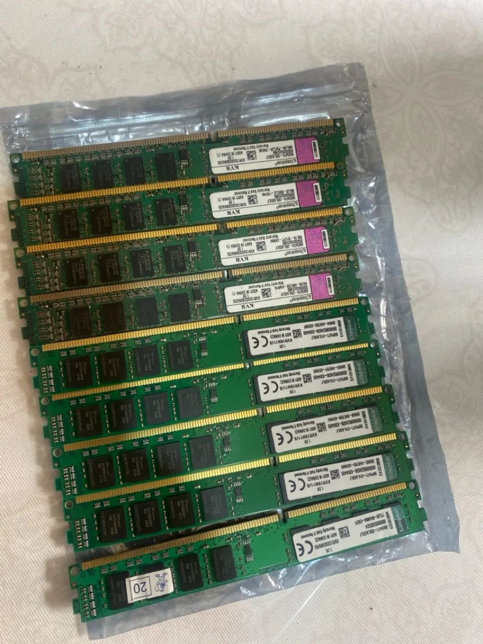 Memórias pc ddr3 (9 peças)