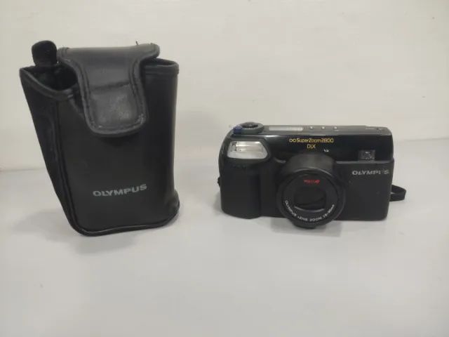 Câmera Analógica Olympus Super Zoom 2800 Dlx Funciona 3b8 (Usado