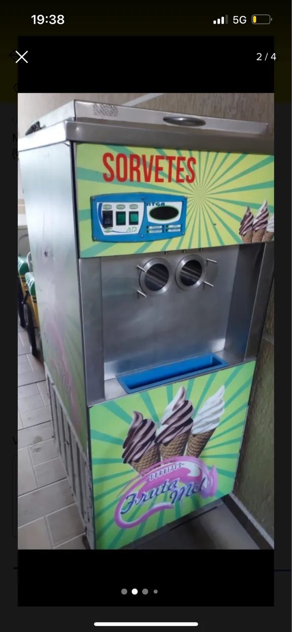 Máquina de sorvete  - Foto 3