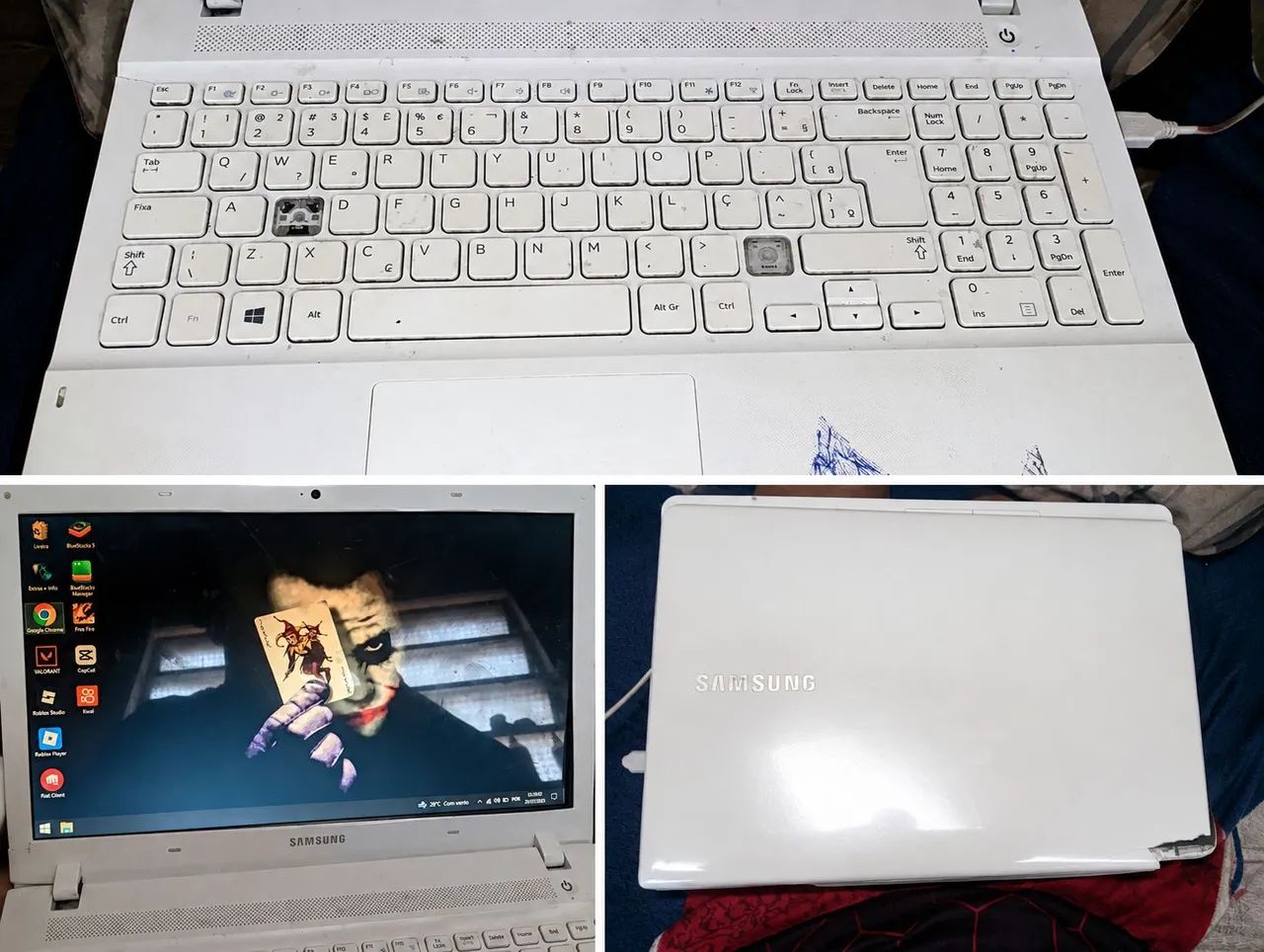 Notebook 8g de ram e 1 tera d memória 