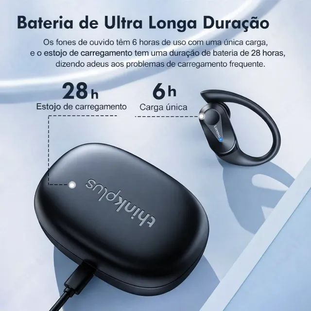 Fone de ouvido Bluetooth Lenovo LP75 - Foto 3
