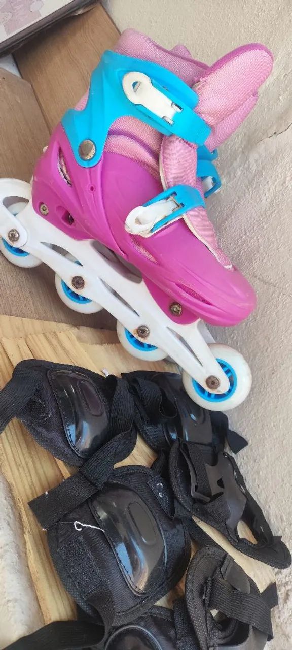 Patins infantil calça 34 a 36: