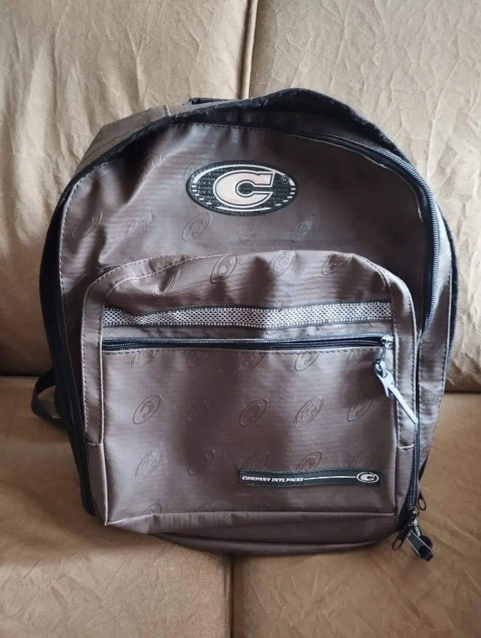 Mochila Company Intl Packs Original Marron - Novinha, Pouco Usada!
