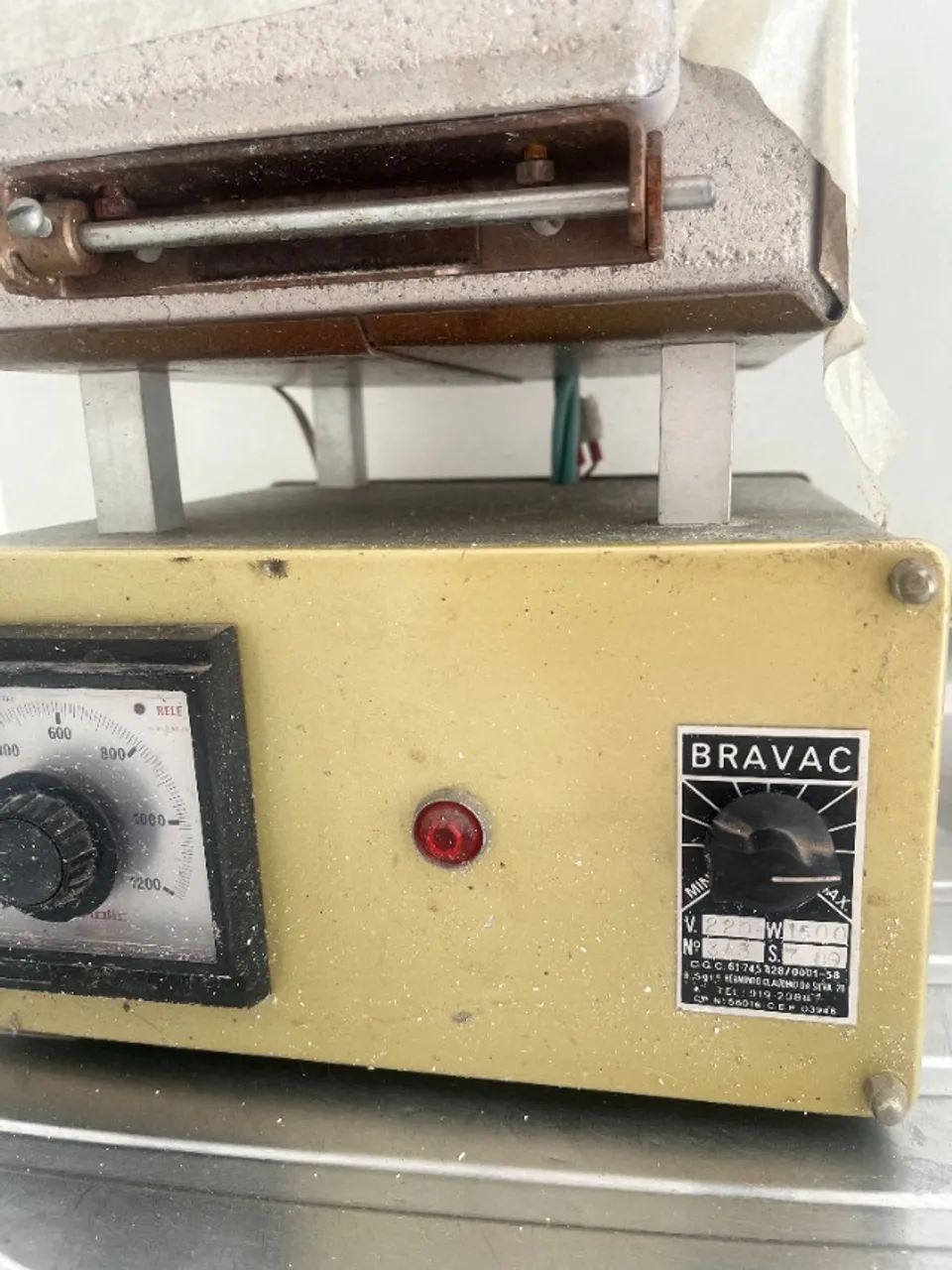 Forno de fundição Bravac 220v - Foto 4