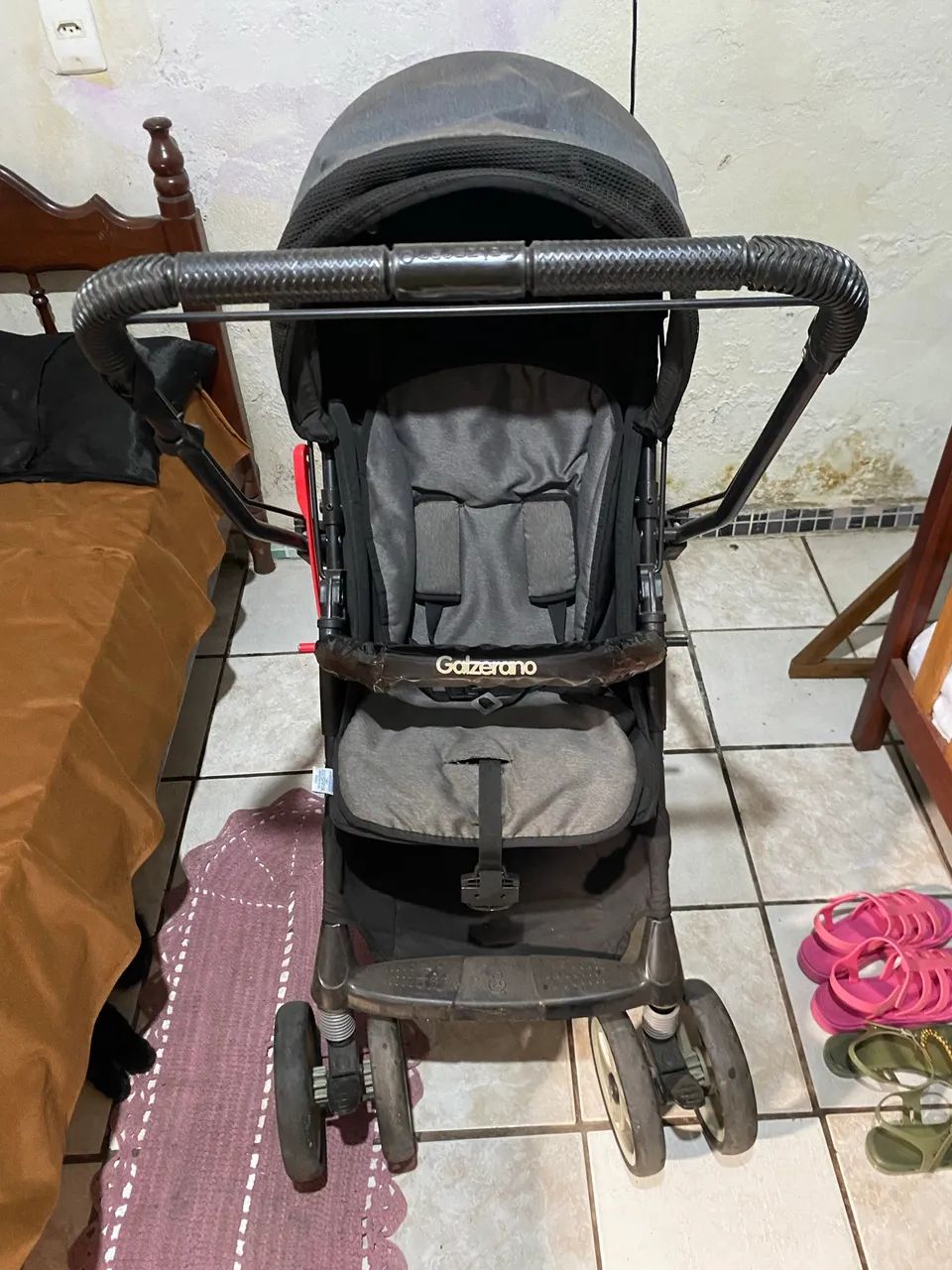 Vende-se carrinho de bebê galzerano  - Foto 5