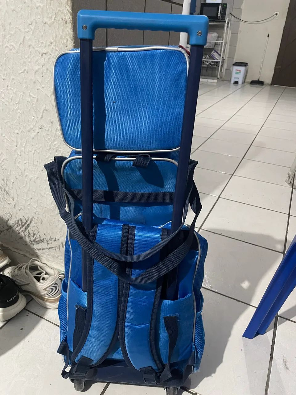 Kit mochila estojo e lancheira  - Foto 2