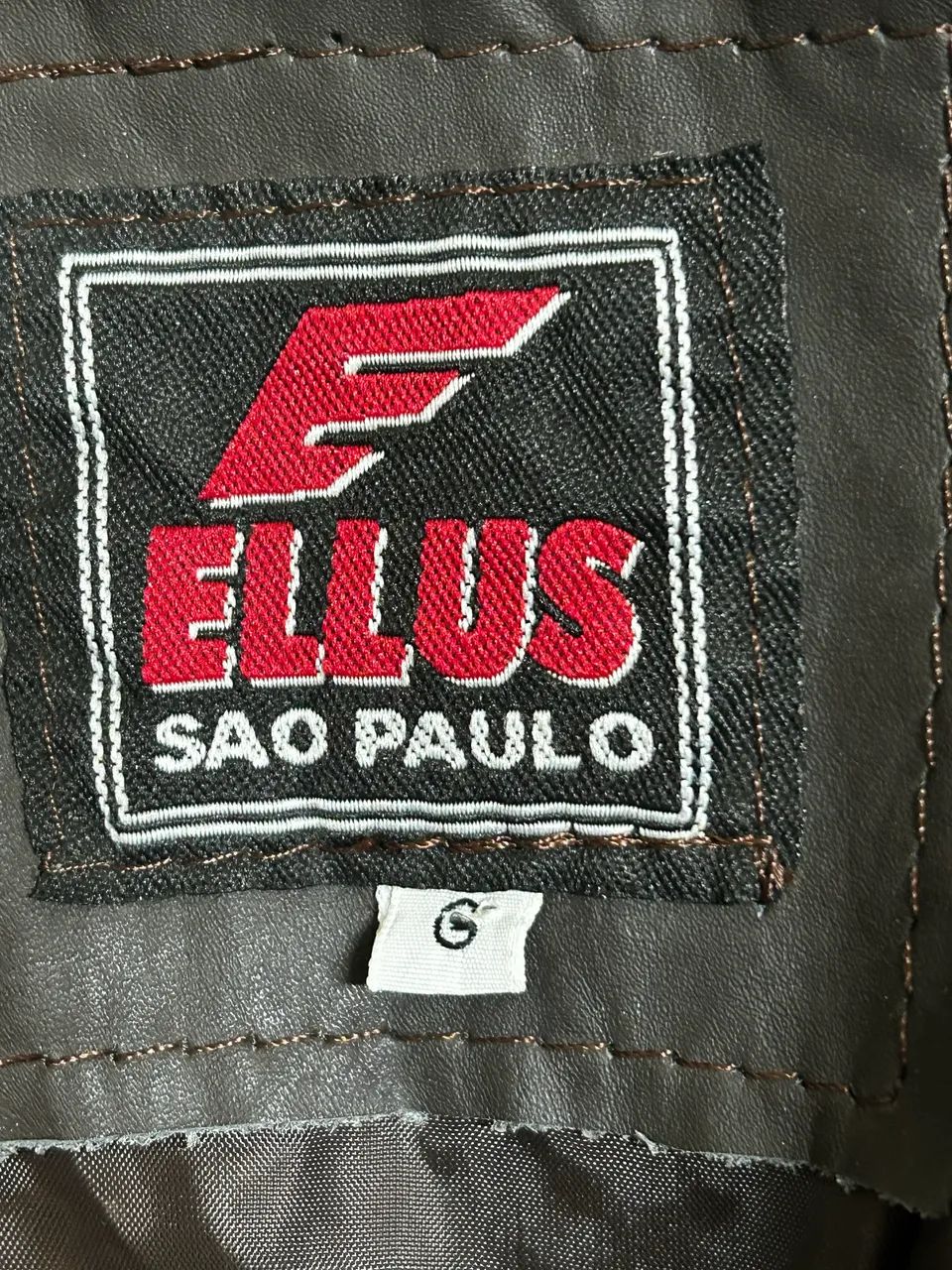 PARKA EM COURO  ELLUS TAM.M - Foto 5