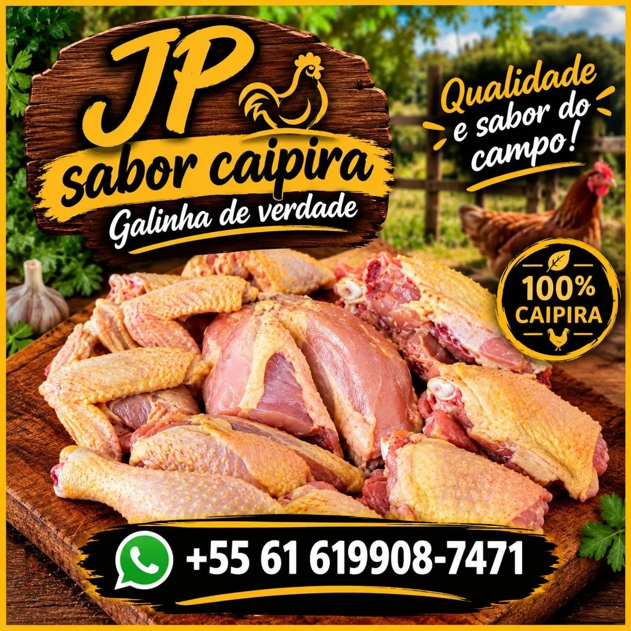 Galinha caipira  - Foto 2