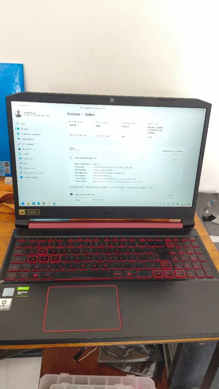 Acer Nitro 5 i7 - Foto 4