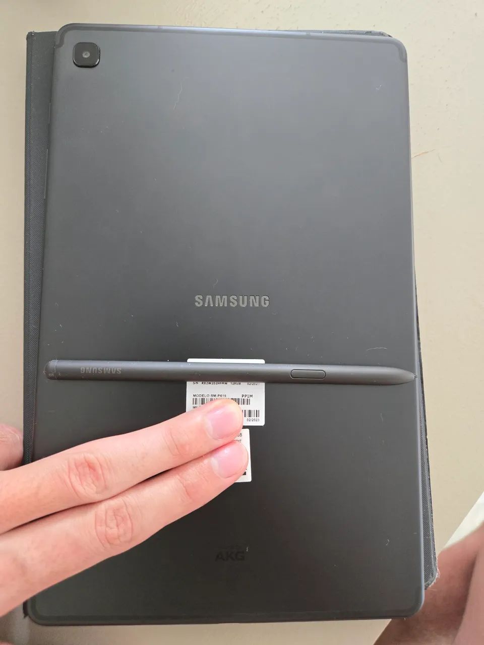 Samsung Galaxy tab s6 lite + s pen + capa original - Foto 5