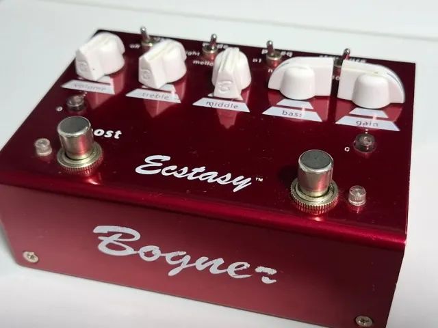 Pedal Bogner Ecstasy Red Distortion - Instrumentos musicais