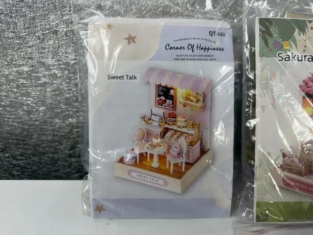 Kits de Montar Mini Cenários em Miniatura - 8 Modelos - Foto 4