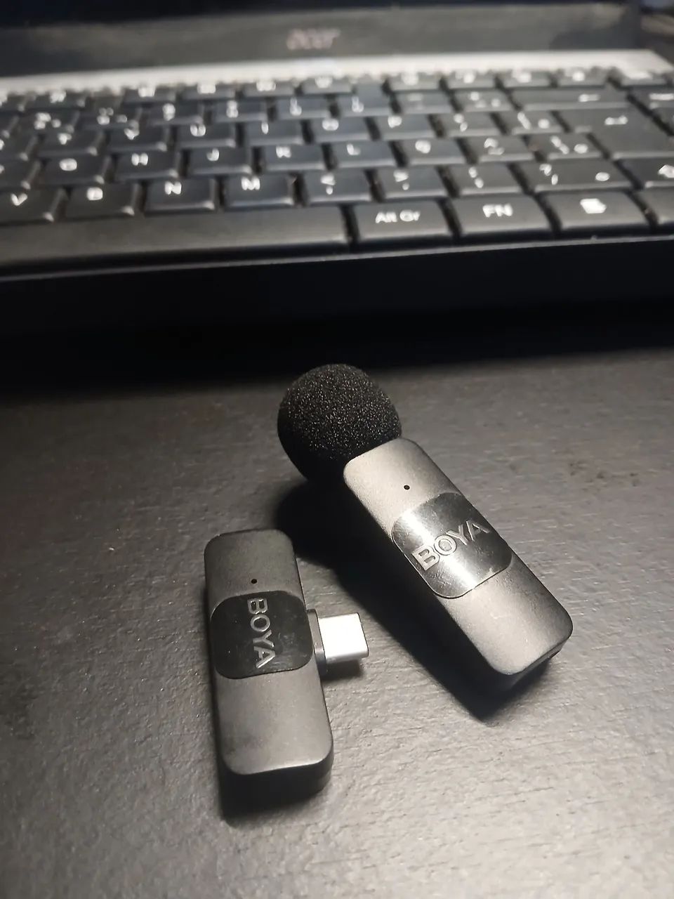 Microfone de Lapela BOYA BY-V1TX - Sem Fio