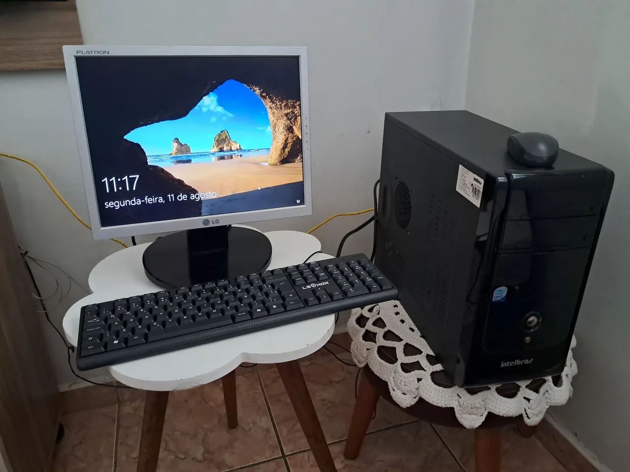 ? COMPUTADOR + MONITOR LG + TECLADO E MOUSE .