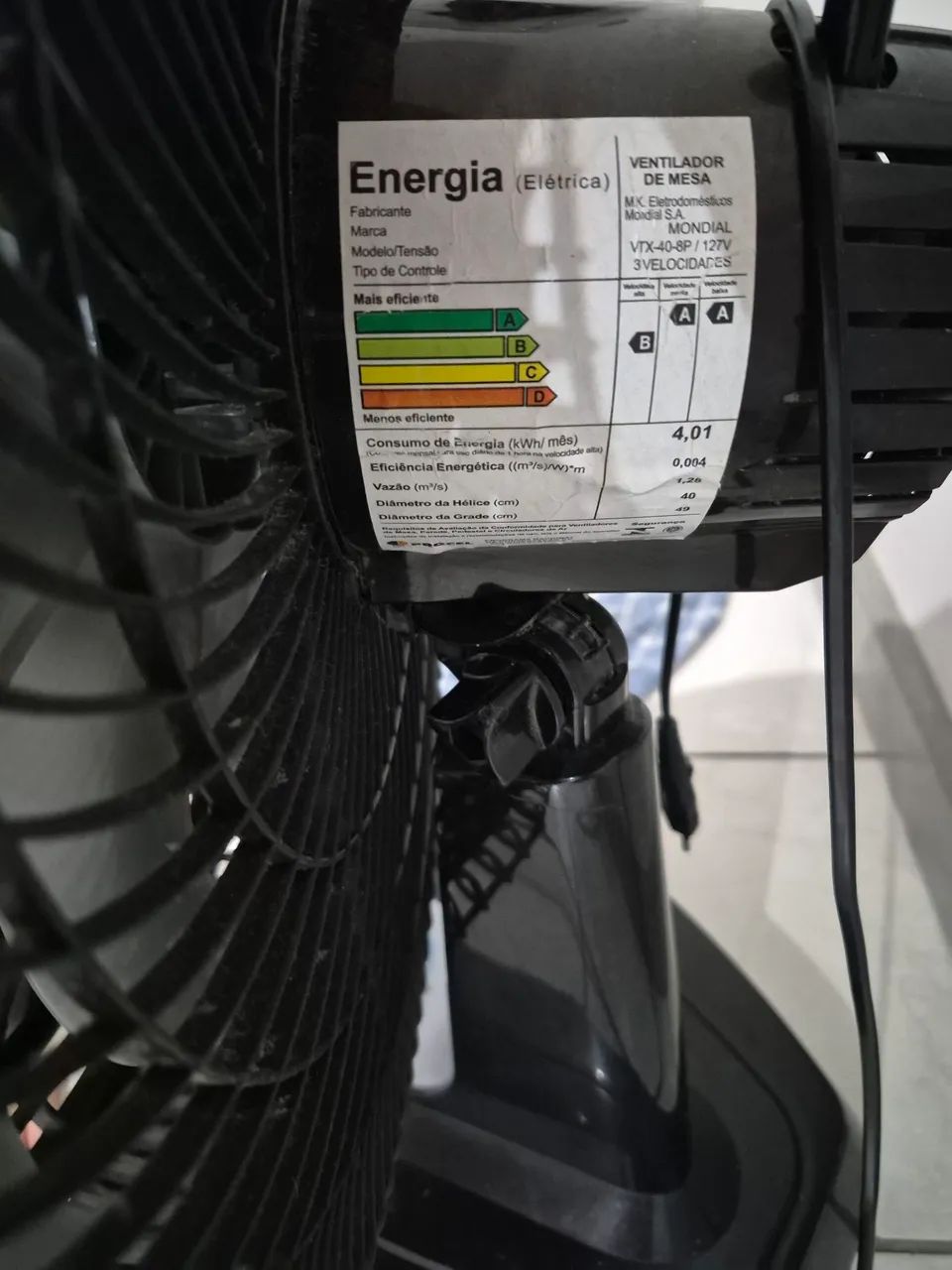 Ventilador 8 pas mondial - Foto 3