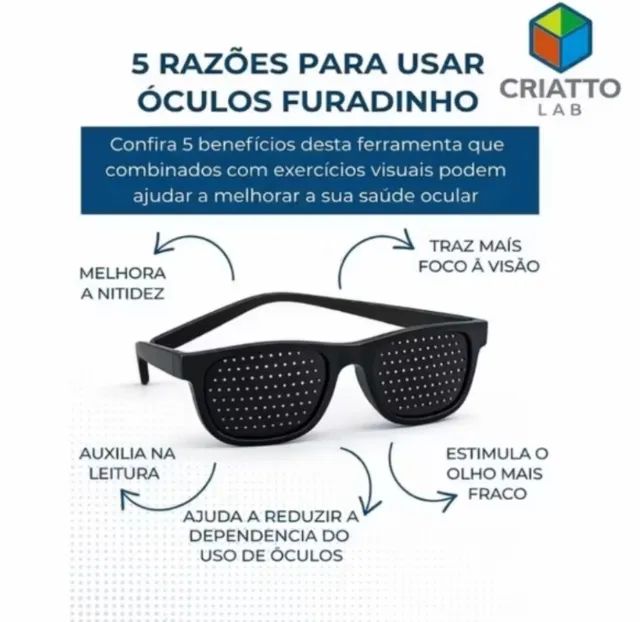 Óculos pra correção de visão excelente qualidade e eficácia 