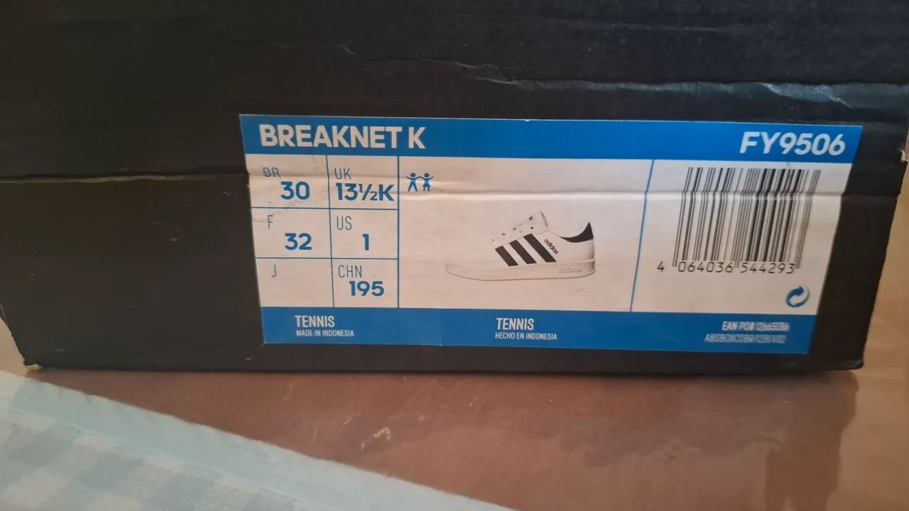 Tênis Adidas Breaknet original n? 30 - Foto 4