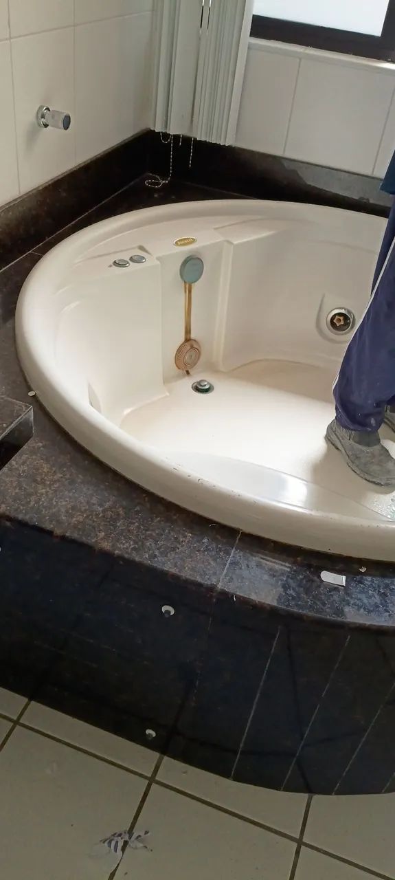 Banheiro aí hidromassagem