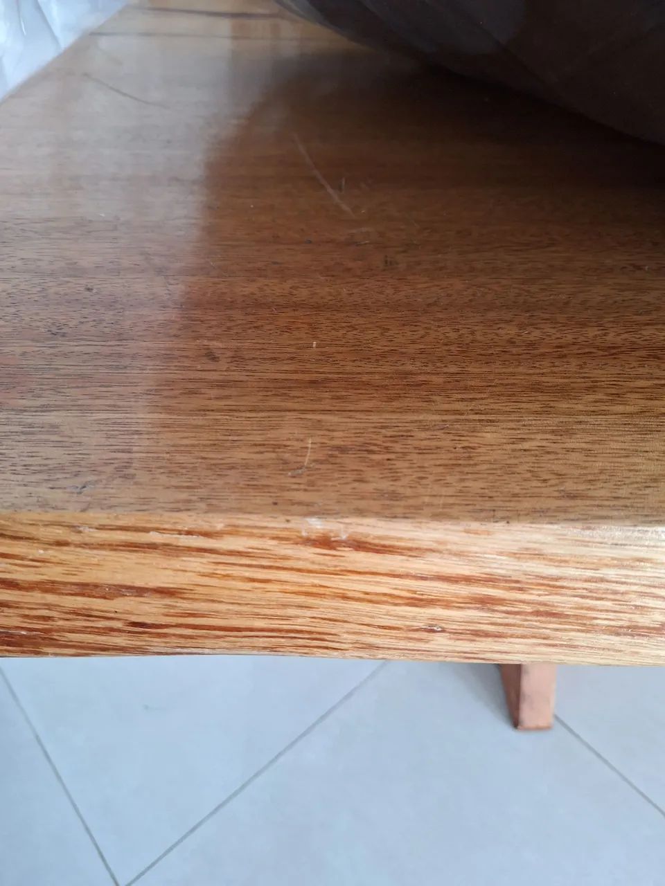 Mesa para sítio madeira maciça grande - Foto 3