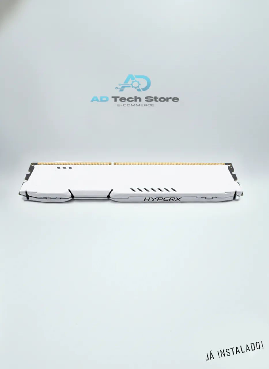 Memória RAM 1X 8GB DDR3 - 1600Mhz - WEIMU + Dissipador FURY Hyperx - Foto 4