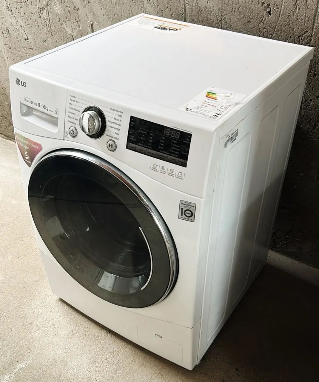 Máquina LAVA E SECA LG 11kg / 6kg com GARANTIA - Máquinas de Lavar