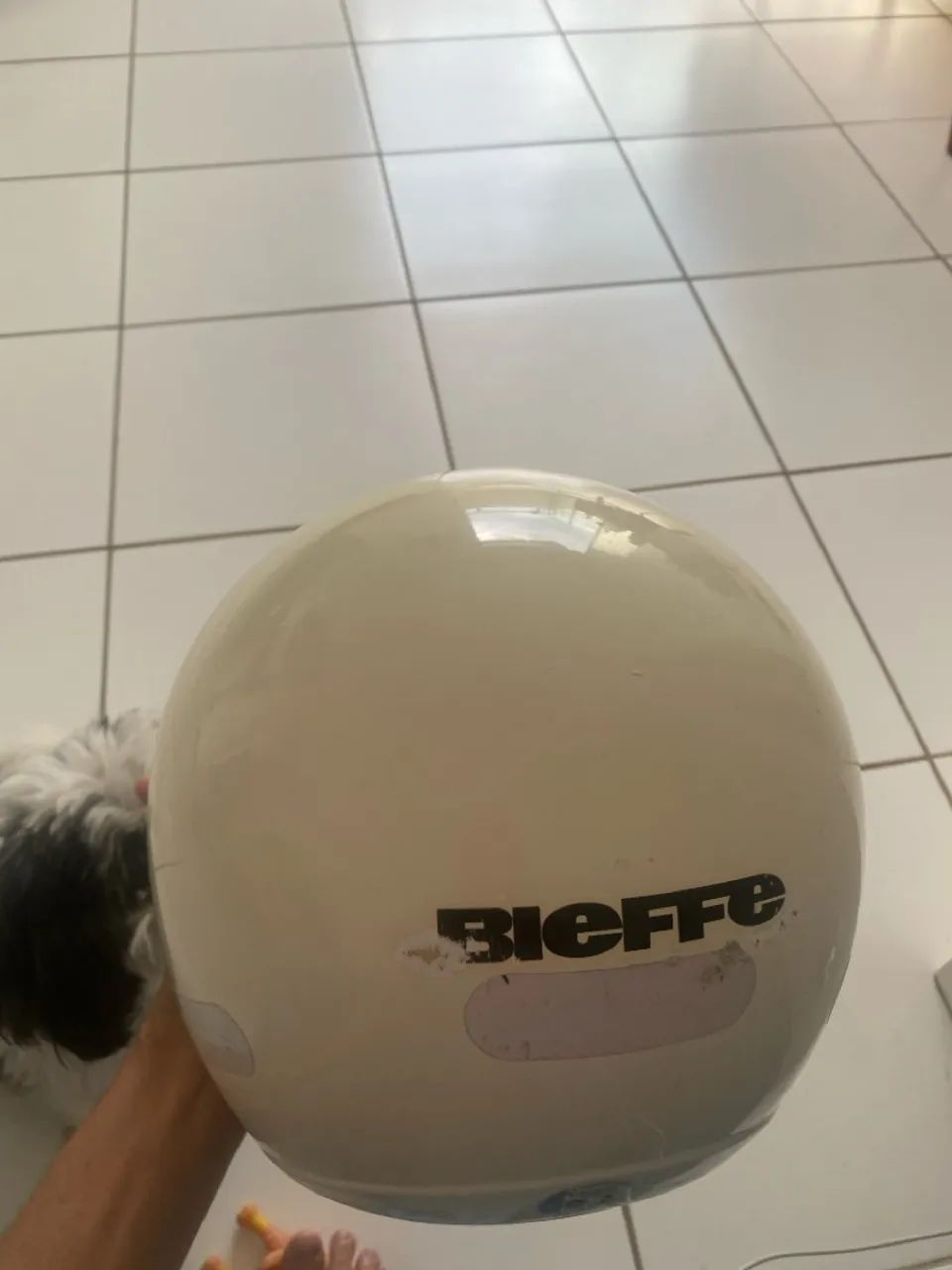 Capacete bieffe aberto 