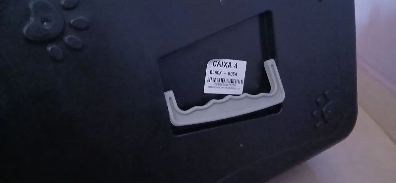 Caixa transportadora de cachorro e gatos 