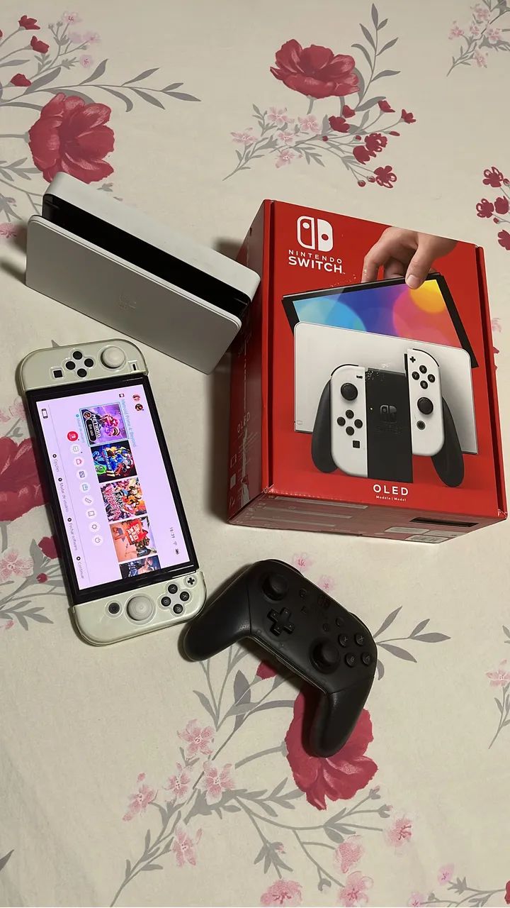 Nintendo Switch + lote de jogos, Mario, Zelda - Consoles de Vídeo Nintendo Switch + lote de jogos, Mario, Zelda - Consoles de Vídeo