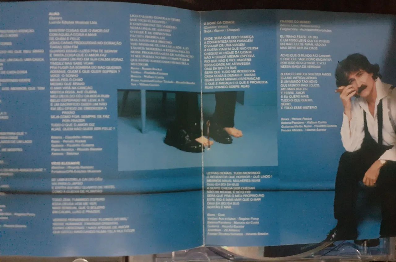 Cd / Belchior  / Vício Elegante  / 1996 / Raríssimo  - Foto 4