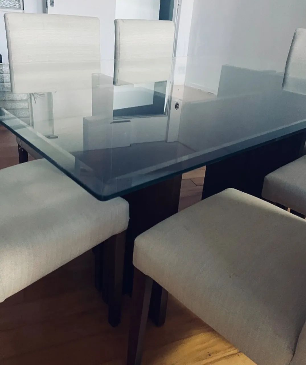 Mesa de jantar 160x100 - 6 cadeiras - Foto 4