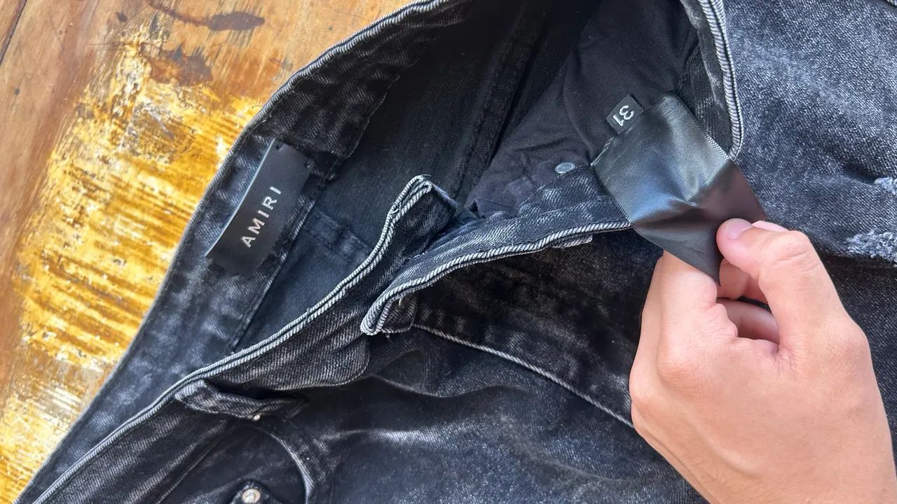 Calça amiri jeans 40Br