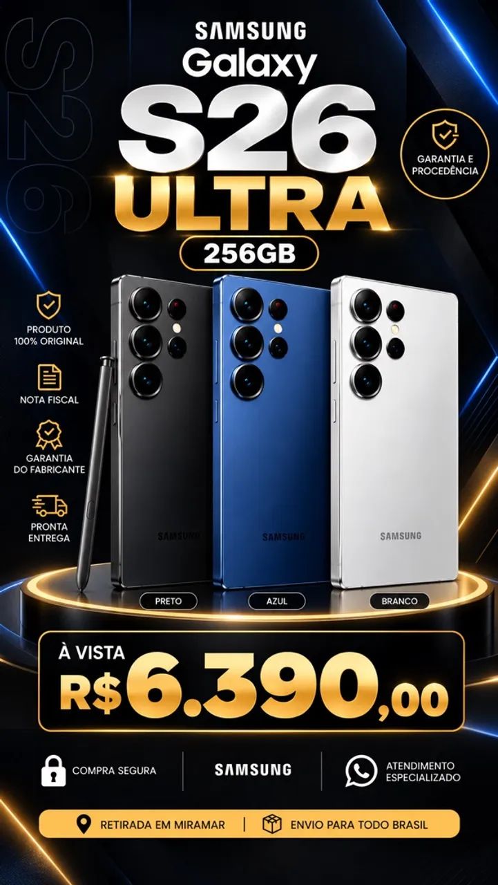 S26 ultra lacrado 256gb 