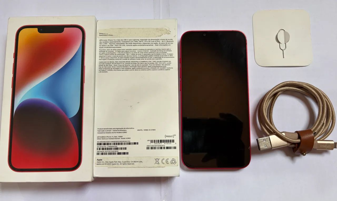 iPhone 14 Red. 128gb - Foto 2