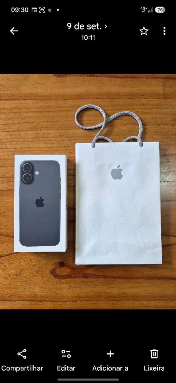 Iphone 17 preto 256 g - Foto 2