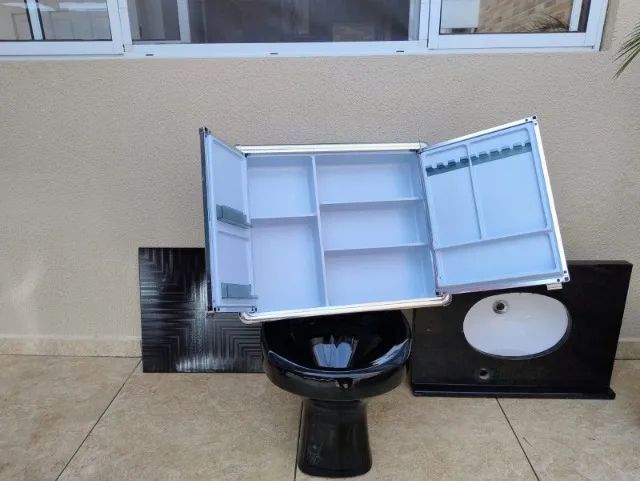 Kit Caixa d'água 310 litros + Vaso Sanitário Deca e Lavatório - Foto 4