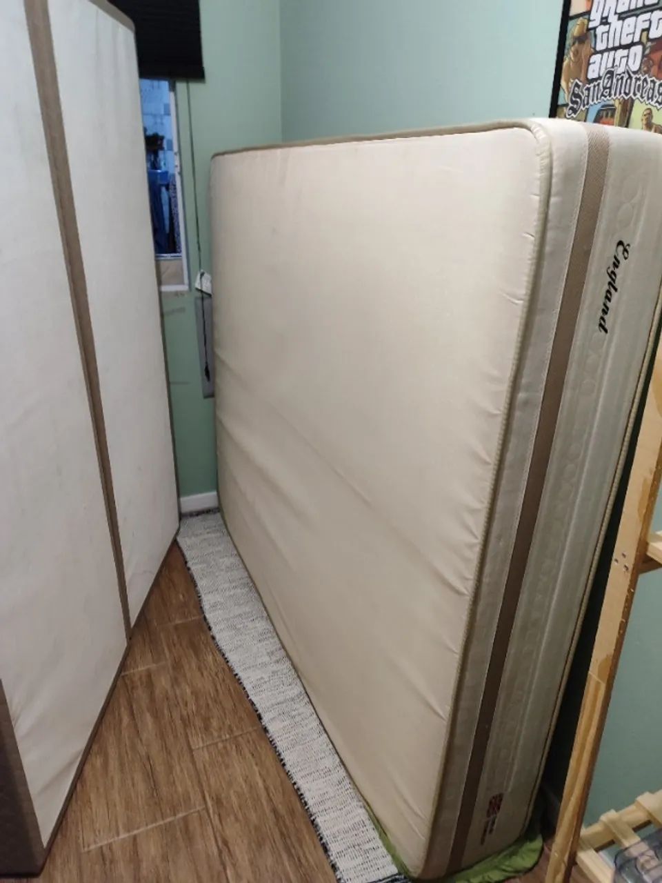 Cama box colchão queen - Foto 5