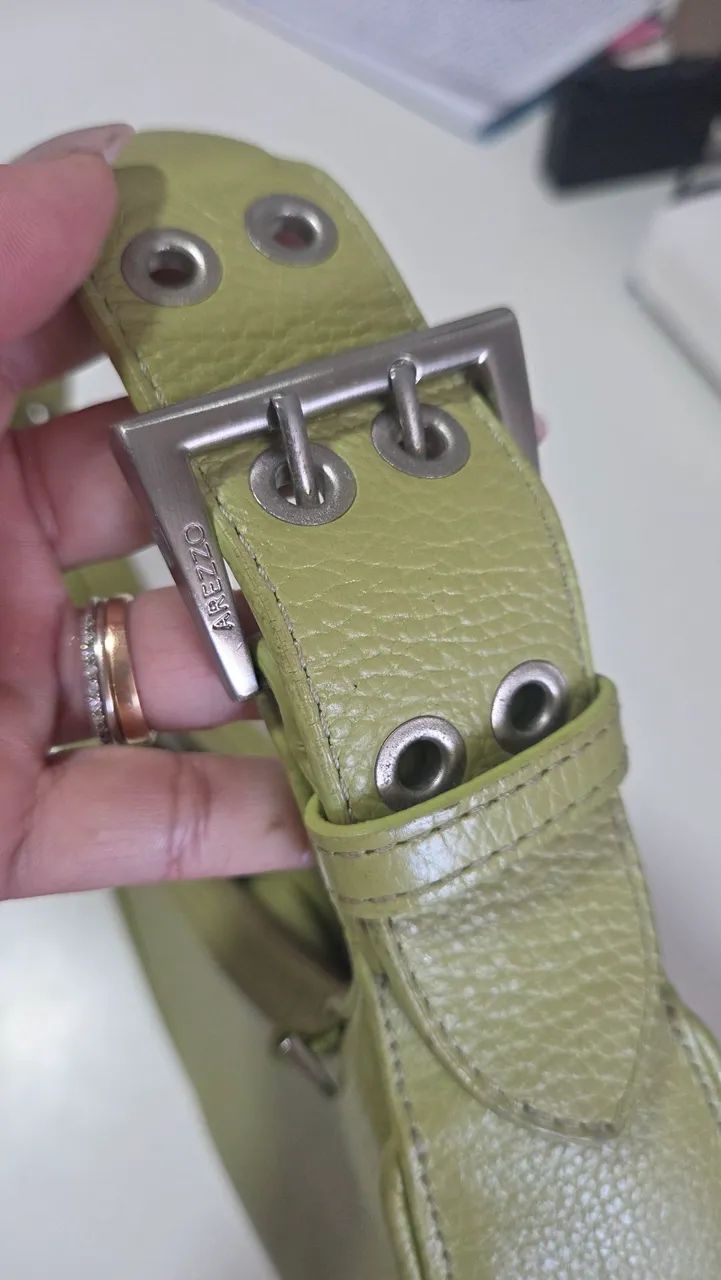 Bolsa hobo AREZZO VERDE - Foto 4