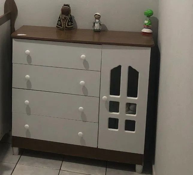 Guarda roupa e cômoda infantil  - Foto 2