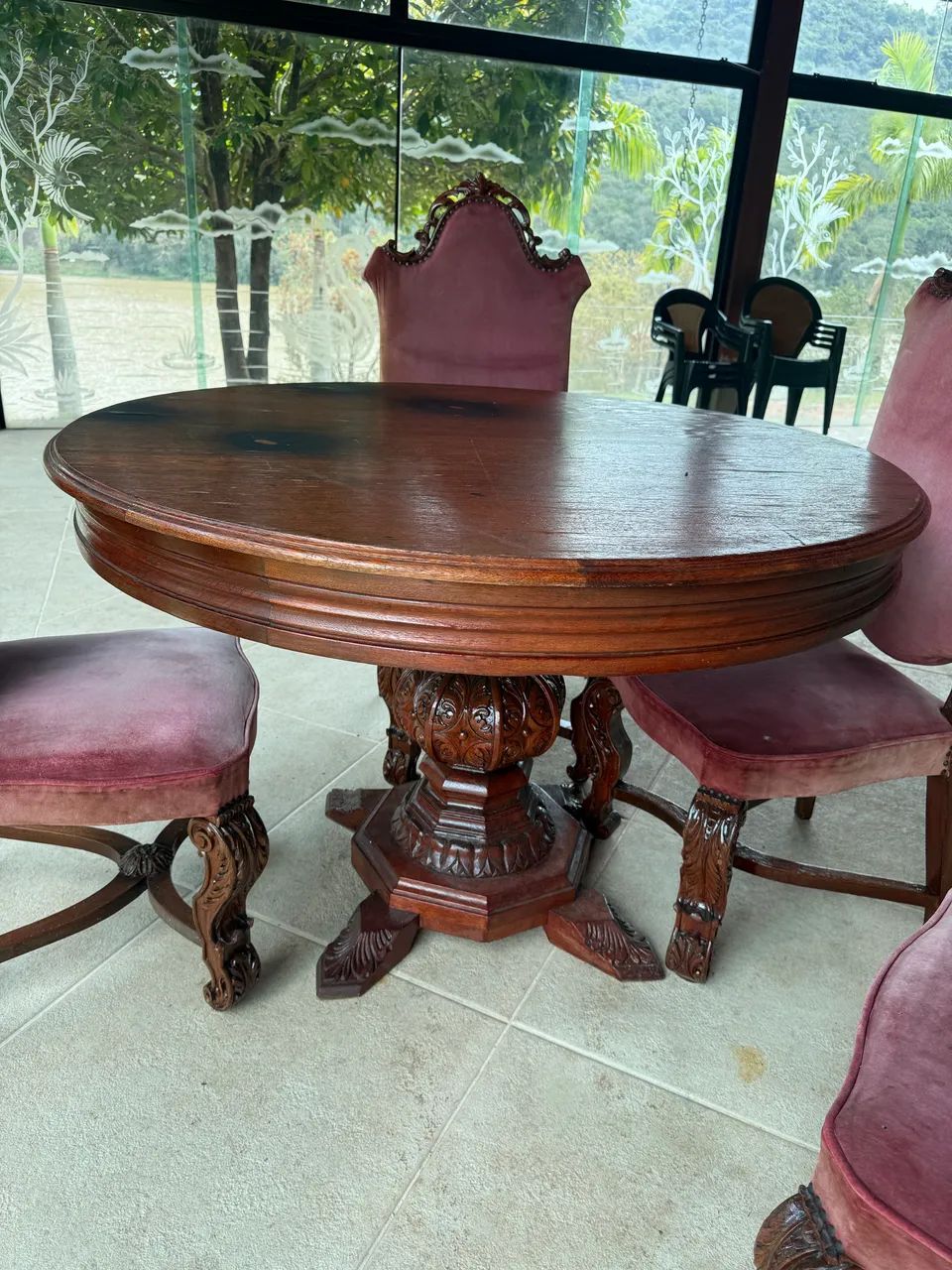Jogo de mesa antigo